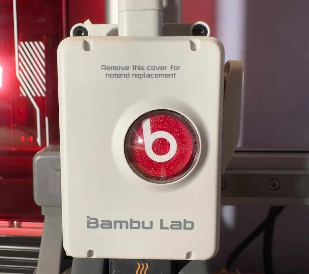 Beats Audio Logo - 3D Print for Bambulab A1/A1 mini Extruder Wheel