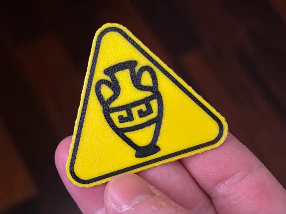 Attention! Discovering Ancient Civilizations (2 Archaeological Designs) - 3D Print Logo