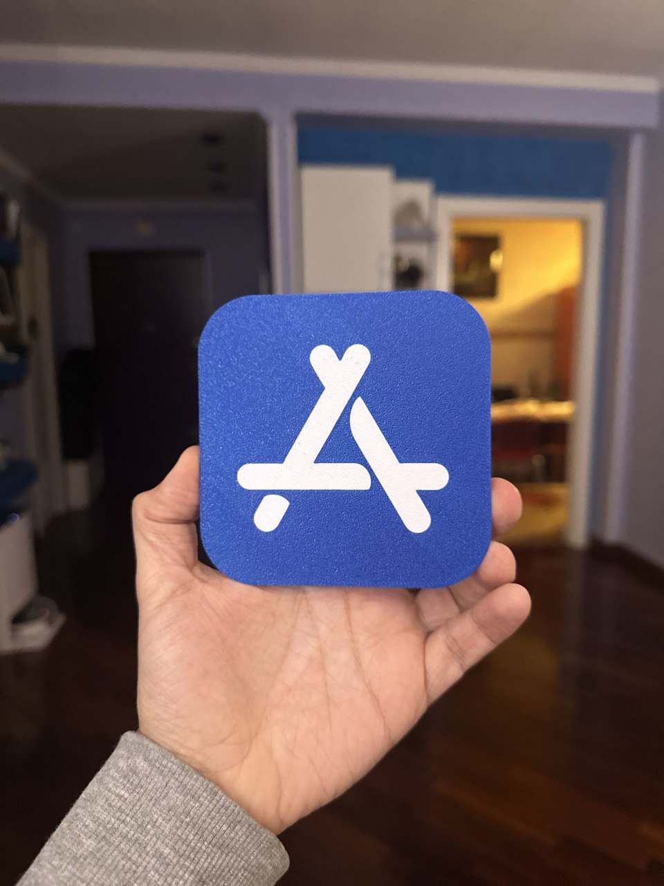Apple App Store  - 3D Printed Computer App Icon Logo