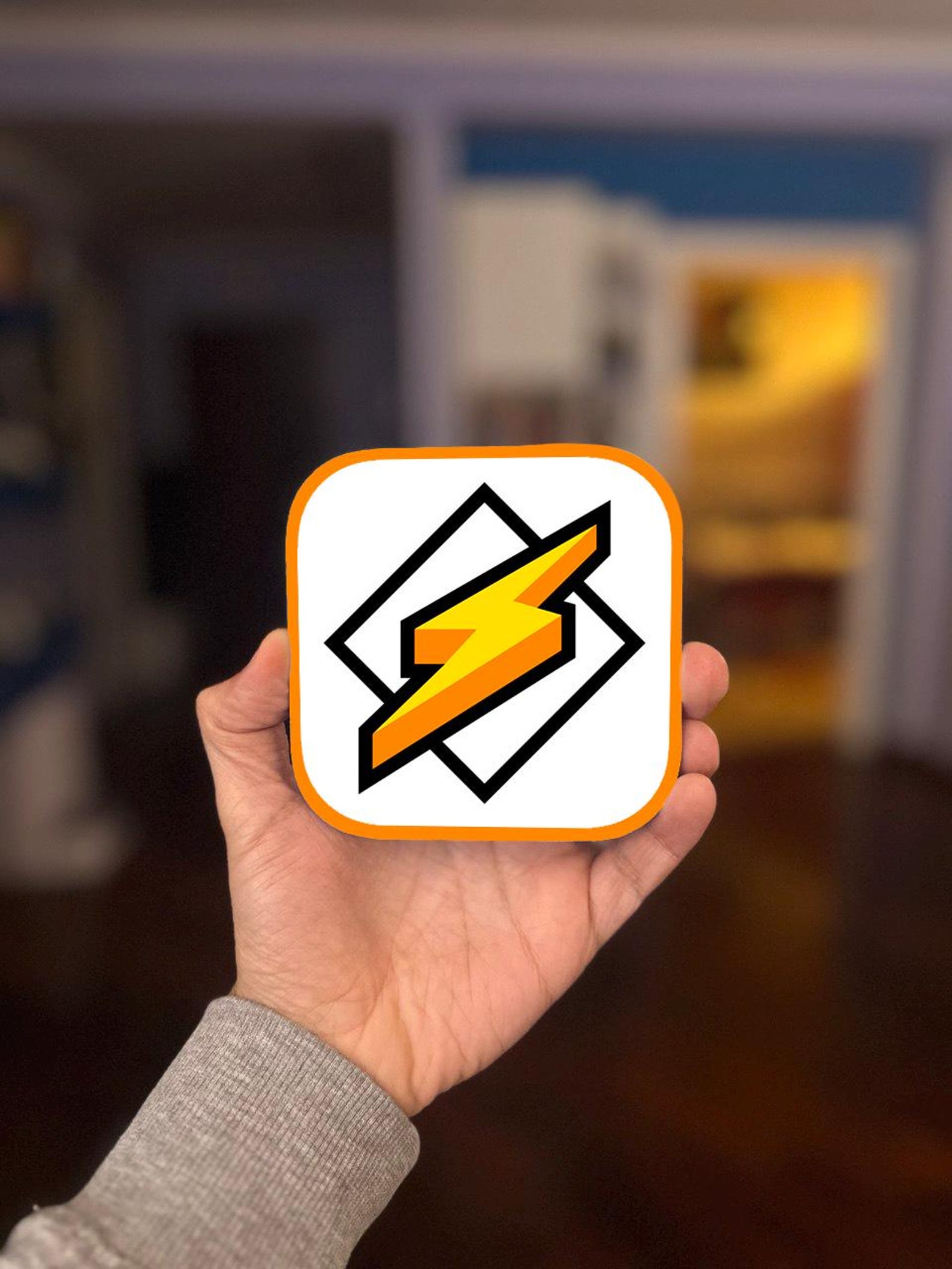 Winamp - 3D Printed Computer App Icon Logo