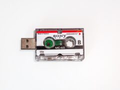 MC-60 Drive: The legend is back, and it's more powerful than ever! - Microcassette USB flash drive 32/64/128 Gb - Custom vintage gift