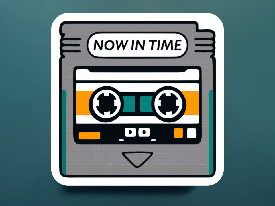 Nowie Now In Time Mascot Sticker